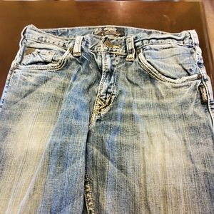 Men's Silver Jeans